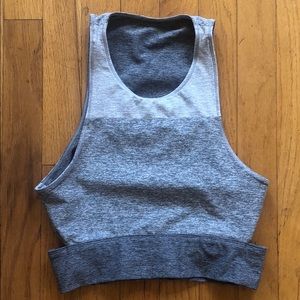 OV Tri-Tone Slashback Crop size S